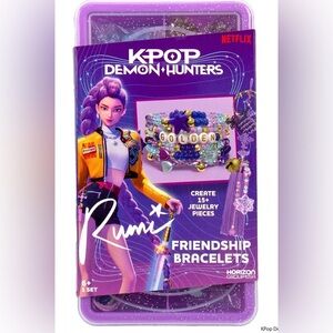 KPOP Demon Hunters Friendship Bracelets Kit - Purple